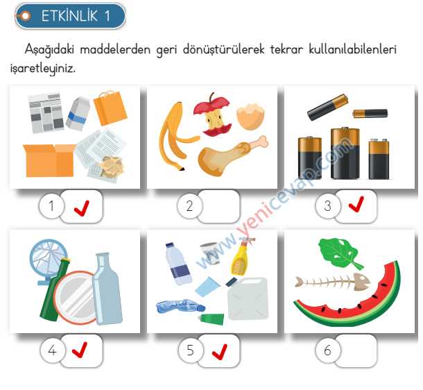 3. Sınıf Hayat Bilgisi Kitabı Sayfa 203 204 205 206 Cevapları Meb