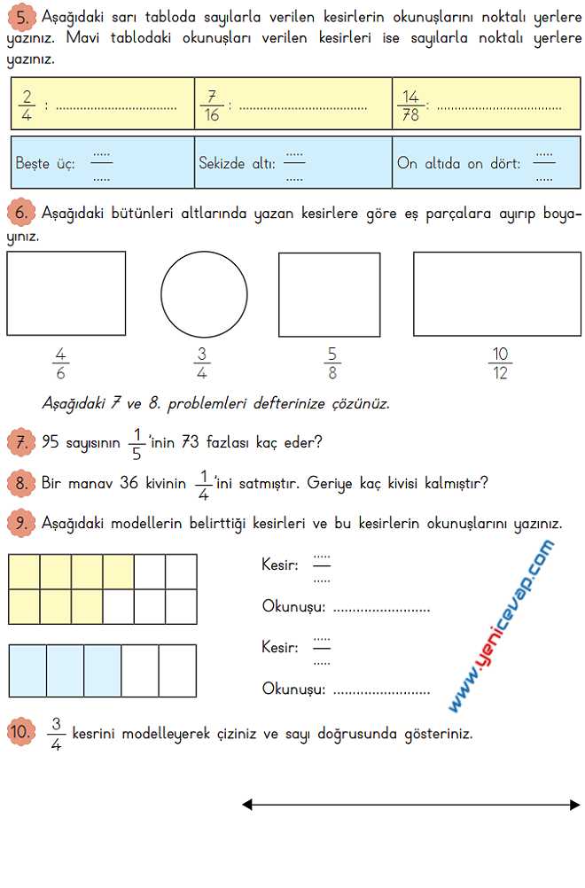 3. Sınıf Matematik Kitabı Sayfa 135 140 141 Cevapları Meb