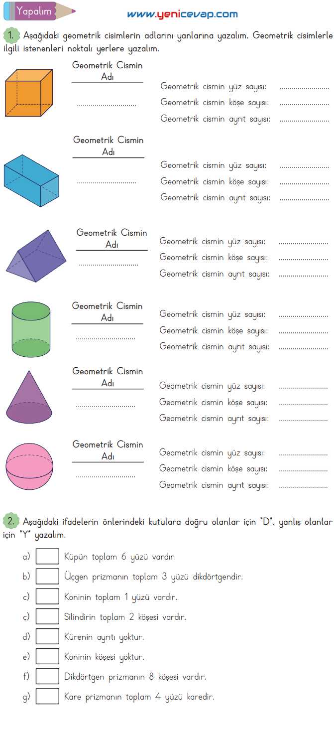 3. Sınıf Matematik Kitabı Sayfa 167 168 174 Cevapları Meb
