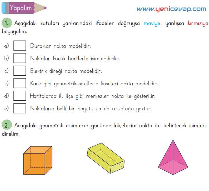 3. Sınıf Matematik Kitabı Sayfa 181 183 185 Cevapları Meb