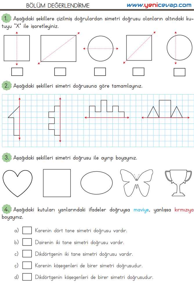 3. Sınıf Matematik Kitabı Sayfa 192 194 196 Cevapları Meb