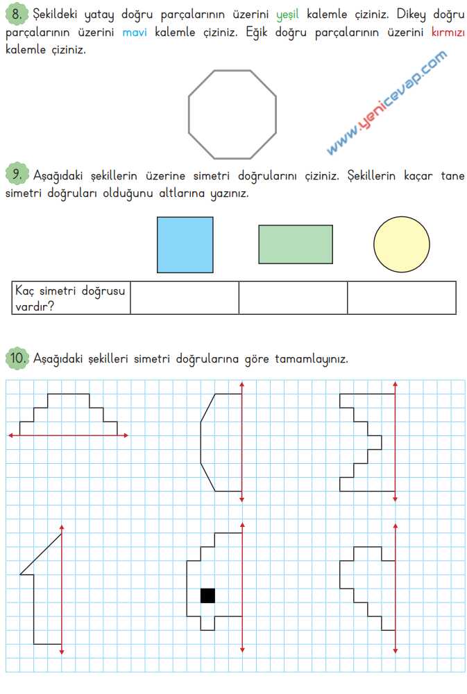 3. Sınıf Matematik Kitabı Sayfa 197 198 199 Cevapları Meb