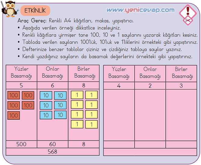 3. Sınıf Matematik Kitabı Sayfa 17 18 20 Cevapları Meb