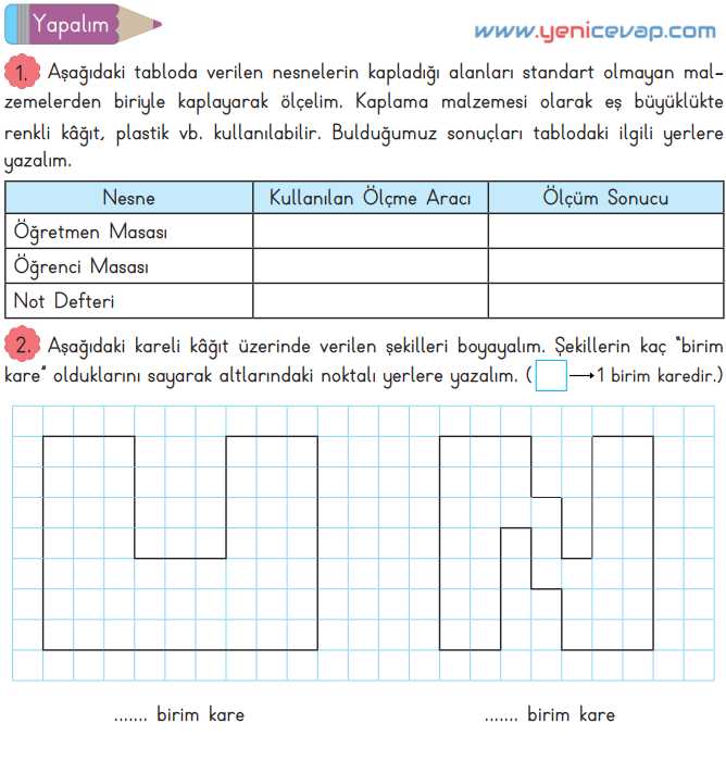 3. Sınıf Matematik Kitabı Sayfa 224 227 228 Cevapları Meb