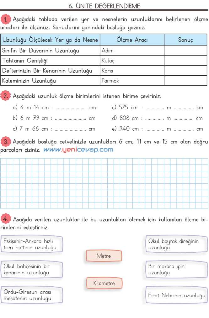 3. Sınıf Matematik Kitabı Sayfa 234 235 236 Cevapları Meb
