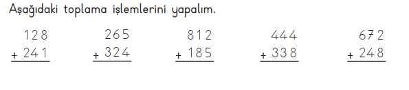 3. Sınıf Matematik Kitabı Sayfa 45 48 50 54 Cevapları Meb