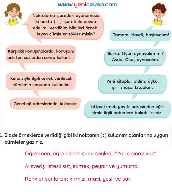 3. Sınıf Türkçe Kitabı Sayfa 122 123 124 Cevapları Meb