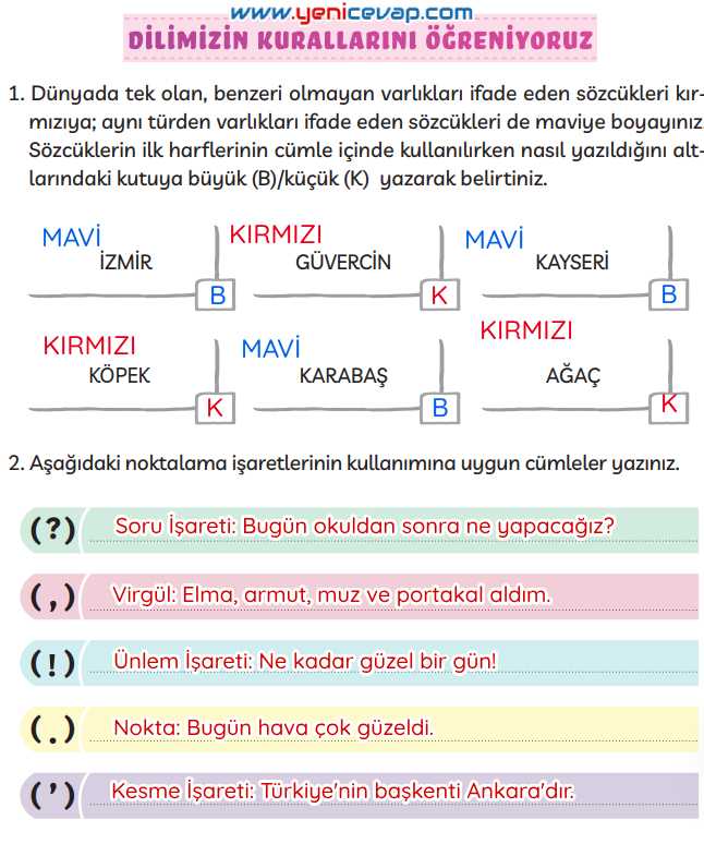 3. Sınıf Türkçe Kitabı Sayfa 131 132 133 Cevapları Meb