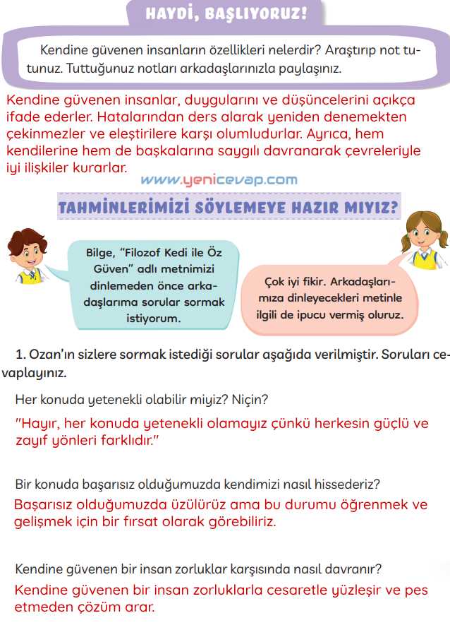 3. Sınıf Türkçe Kitabı Sayfa 163 164 165 Cevapları Meb