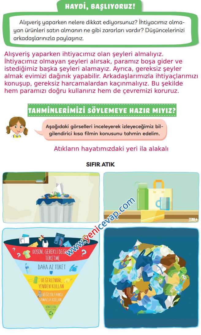 3. Sınıf Türkçe Kitabı Sayfa 278 279 280 Cevapları Meb
