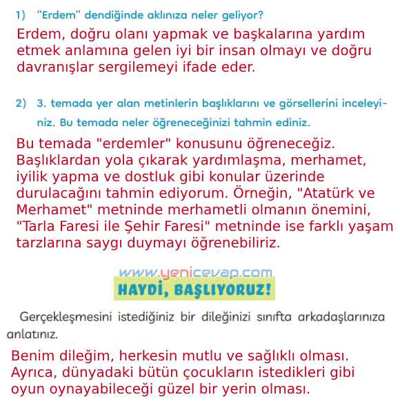 3. Sınıf Türkçe Kitabı Sayfa 79 81 86 Cevapları Meb