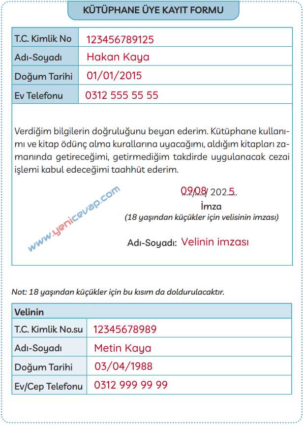 3. Sınıf Türkçe Kitabı Sayfa 93 94 95 97 Cevapları Meb