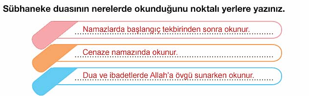 4. Sınıf Din Kültürü Kitabı Sayfa 27 28 29 30 31 Cevapları Meb