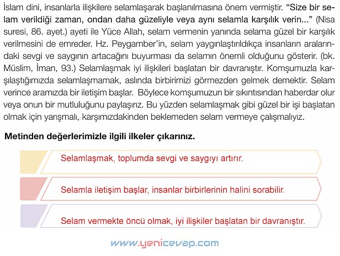 4. Sınıf Din Kültürü Kitabı Sayfa 57 58 59 62 Cevapları Meb
