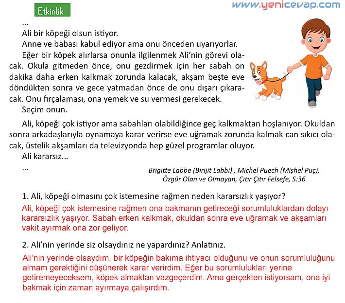 4. Sınıf İnsan Hakları Kitabı Sayfa 26 27 Cevapları Meb