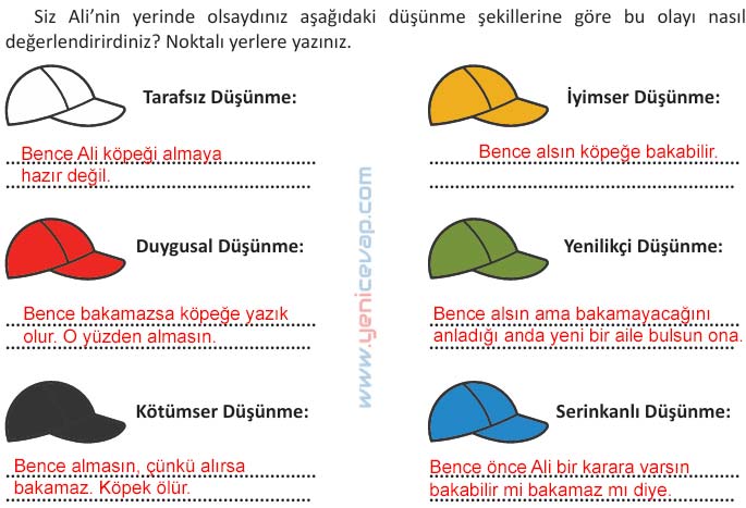 4. Sınıf İnsan Hakları Kitabı Sayfa 26 27 Cevapları Meb