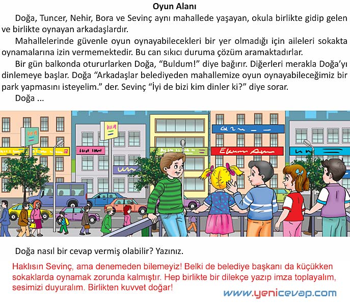 4. Sınıf İnsan Hakları Kitabı Sayfa 32 33 34 35 Cevapları Meb