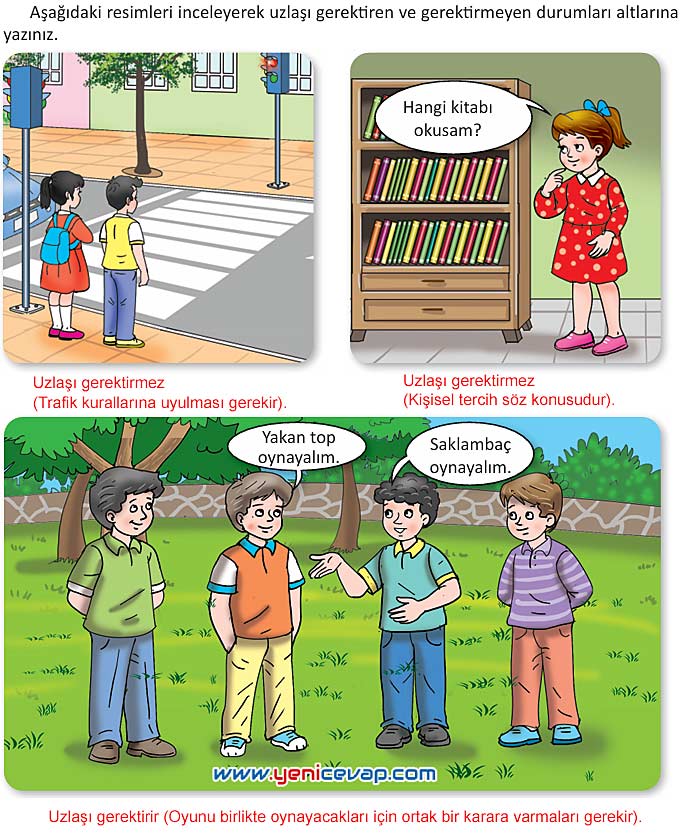 4. Sınıf İnsan Hakları Kitabı Sayfa 62 63 64 65 66 Cevapları Meb