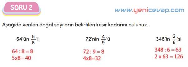 4. Sınıf Matematik Kitabı Sayfa 131 132 133 136 Cevapları Meb