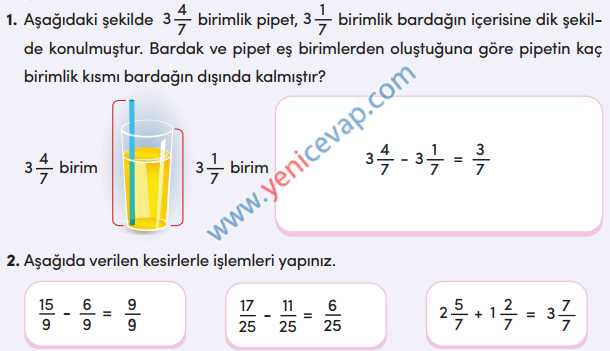 4. Sınıf Matematik Kitabı Sayfa 142 143 145 146 Cevapları Meb