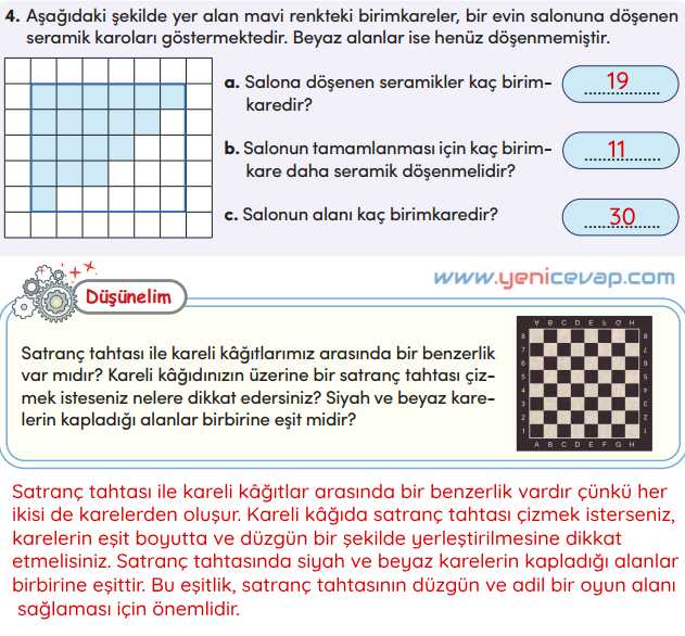 4. Sınıf Matematik Kitabı Sayfa 246 249 250 251 Cevapları Meb