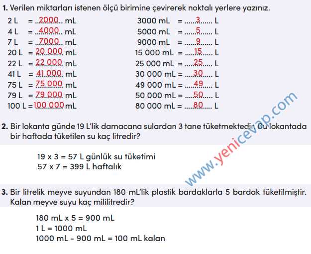 4. Sınıf Matematik Kitabı Sayfa 275 277 278 279 281 Cevapları Meb