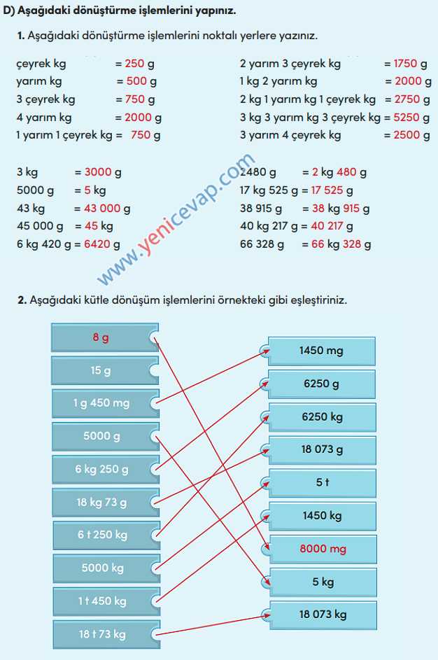 4. Sınıf Matematik Kitabı Sayfa 292 293 294 295 Cevapları Meb
