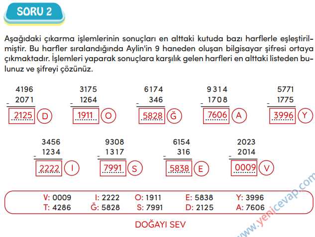 4. Sınıf Matematik Kitabı Sayfa 40 41 42 45 Cevapları Meb