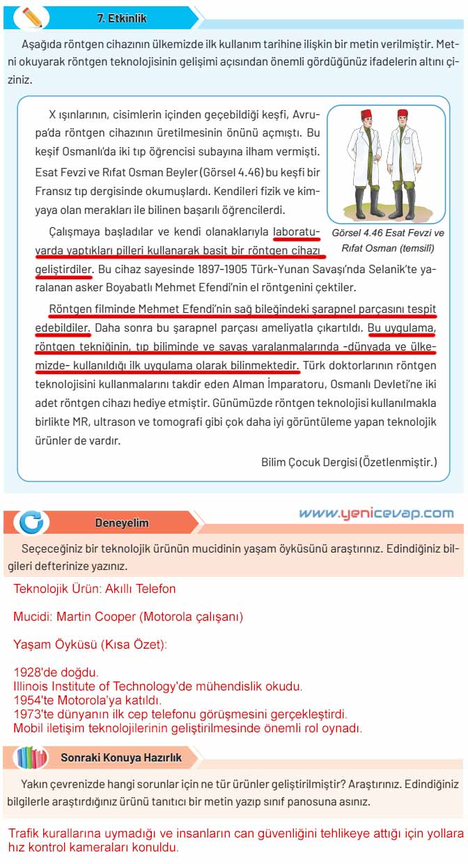4. Sınıf Sosyal Bilgiler Kitabı Sayfa 113 114 115 Cevapları Hecce Yayınları