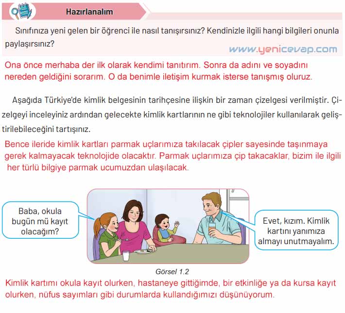 4. Sınıf Sosyal Bilgiler Kitabı Sayfa 12 19 23 Cevapları Hecce Yayınları
