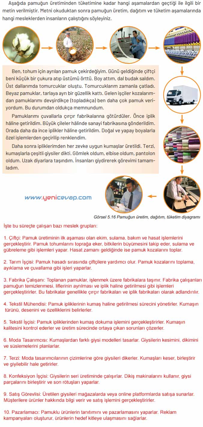 4. Sınıf Sosyal Bilgiler Kitabı Sayfa 132 133 134 135 Cevapları Hecce Yayınları