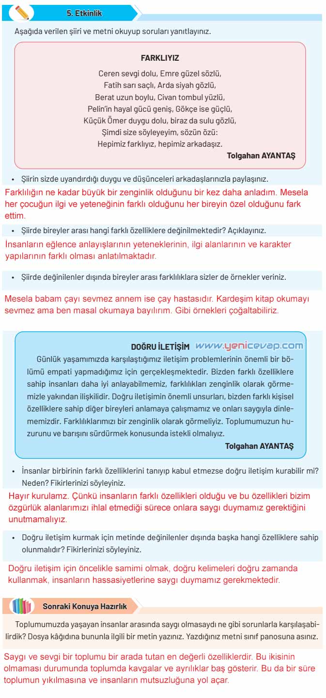 4. Sınıf Sosyal Bilgiler Kitabı Sayfa 24 25 26 27 Cevapları Hecce Yayınları