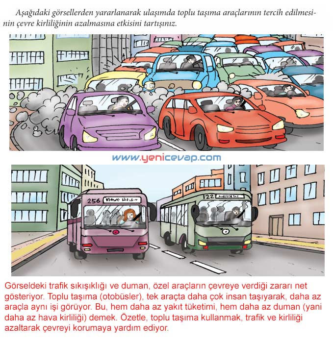 4. Sınıf Trafik Güvenliği Kitabı Sayfa 40 41 42 43 44 Cevapları Meb