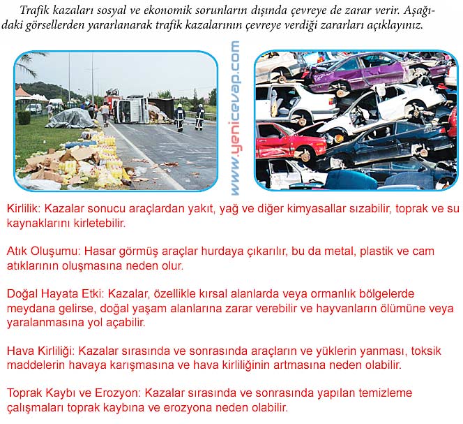 4. Sınıf Trafik Güvenliği Kitabı Sayfa 50 51 52 53 54 Cevapları Meb