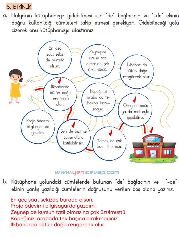 4. Sınıf Türkçe Kitabı Sayfa 116 117 118 119 Cevapları Meb