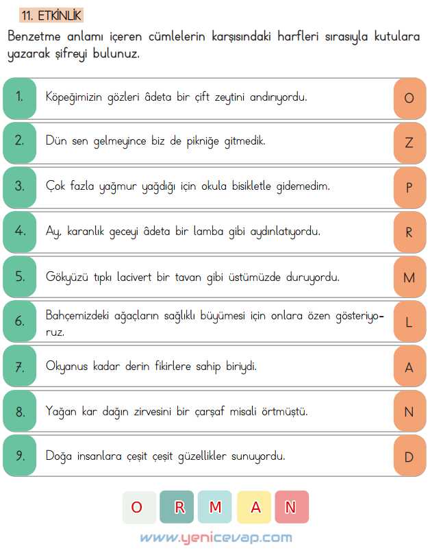 4. Sınıf Türkçe Kitabı Sayfa 154 155 156 Cevapları Meb