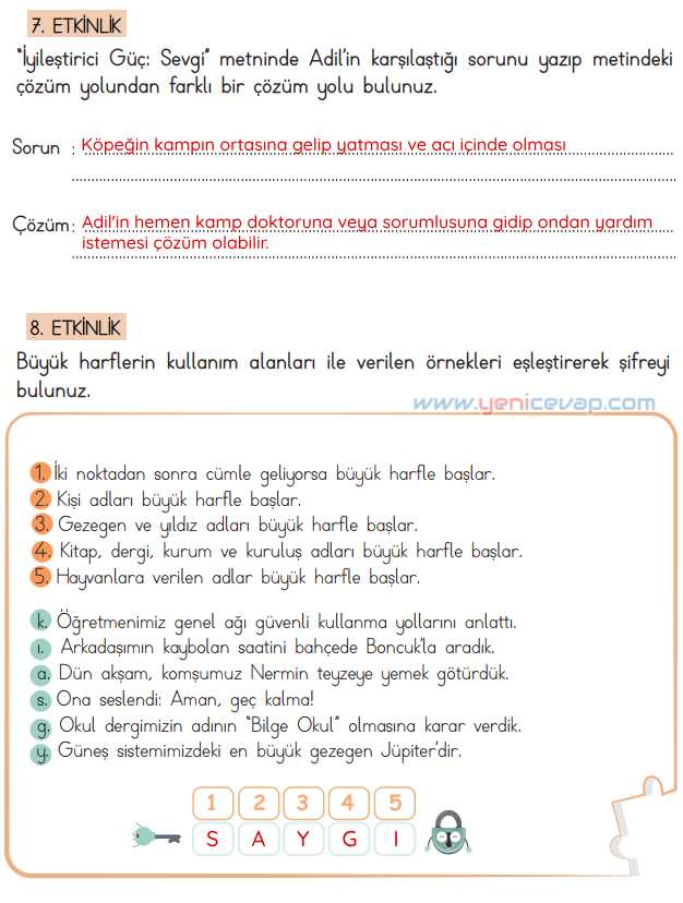 4. Sınıf Türkçe Kitabı Sayfa 82 83 84 85 86 Cevapları Meb