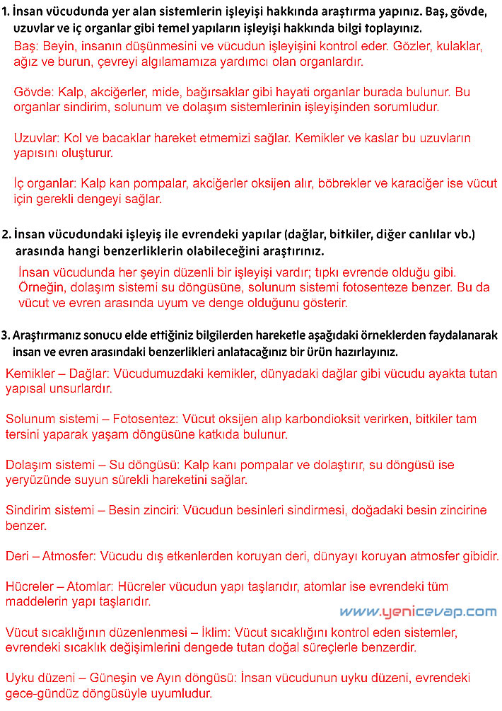 5. Sınıf Din Kültürü Kitabı Sayfa 44 45 46 47 48 49 Cevapları Meb