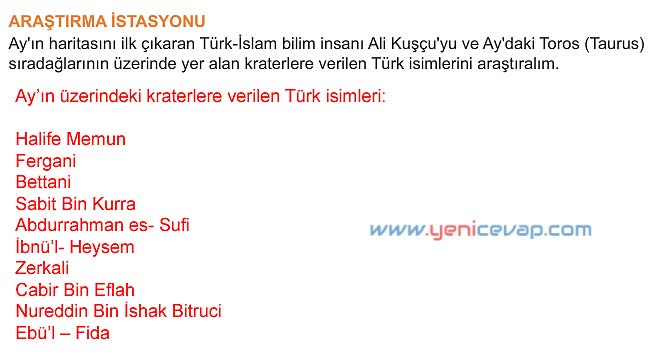 5. Sınıf Fen Bilimleri 1. Kitap Sayfa 25 26 27 29 30 Cevapları Meb