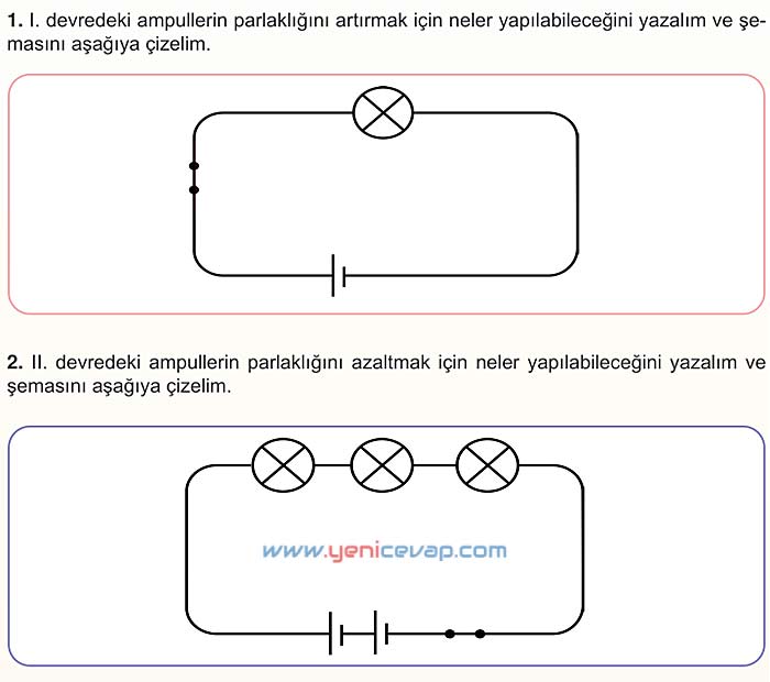 5. Sınıf Fen Bilimleri 2. Kitap Sayfa 126 127 128 129 130 Cevapları Meb