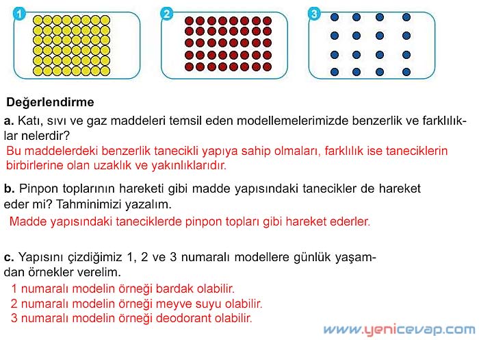 5. Sınıf Fen Bilimleri 2. Kitap Sayfa 46 52 53 54 55 56 57 59 Cevapları Meb