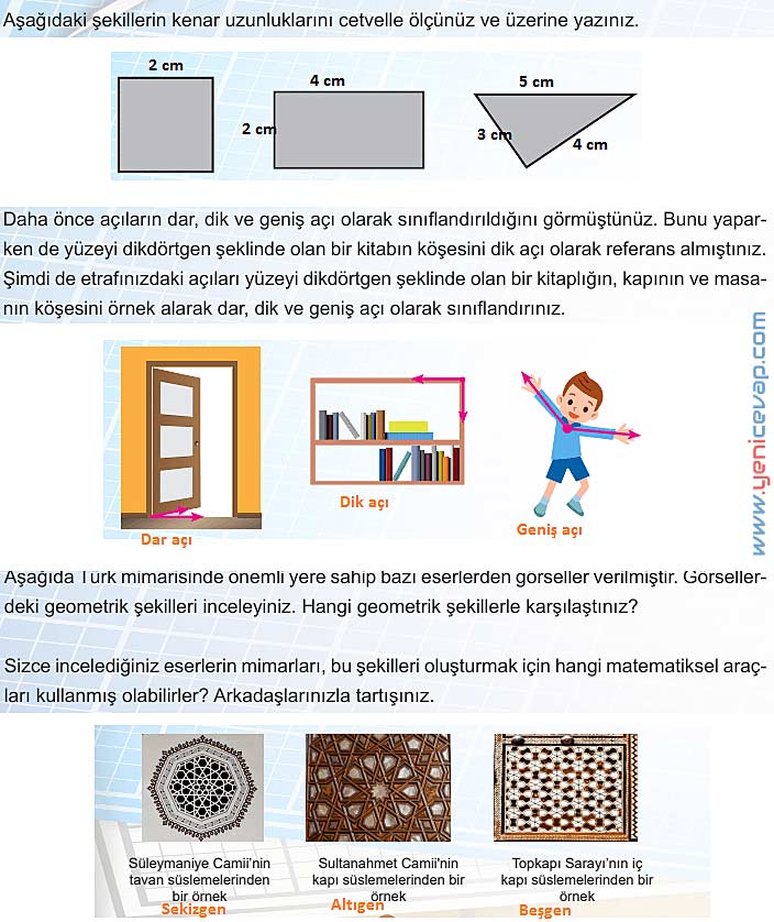 5. Sınıf Matematik 1. Kitap Sayfa 14 15 16 17 18 Cevapları Meb