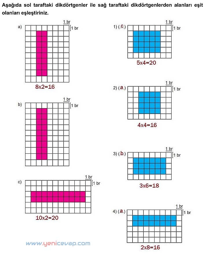 5. Sınıf Matematik 1. Kitap Sayfa 147 148 149 151 Cevapları Meb