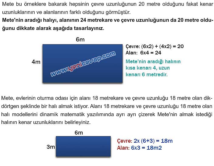 5. Sınıf Matematik 1. Kitap Sayfa 147 148 149 151 Cevapları Meb