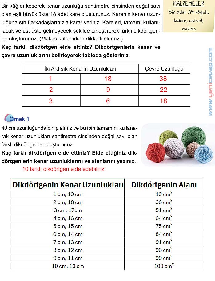 5. Sınıf Matematik 1. Kitap Sayfa 152 153 154 Cevapları Meb