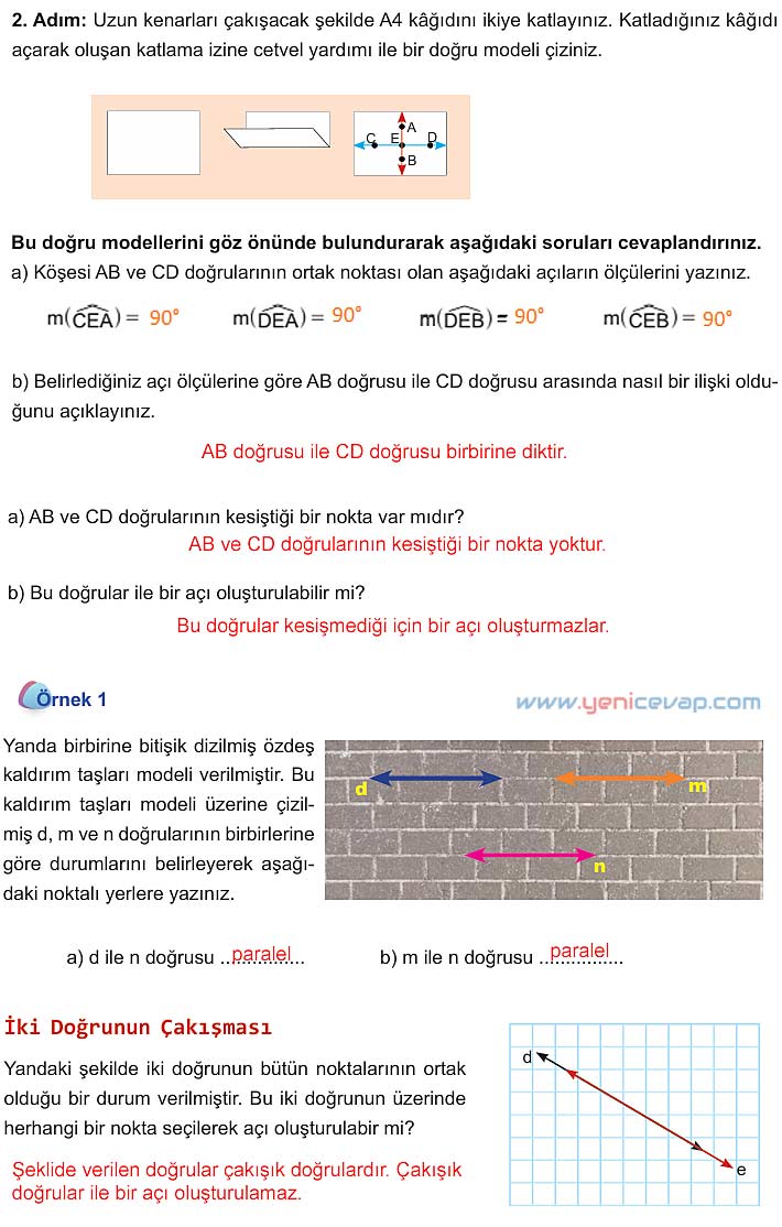 5. Sınıf Matematik 1. Kitap Sayfa 46 47 48 49 Cevapları Meb