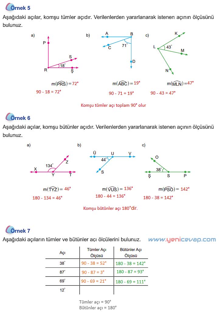 5. Sınıf Matematik 1. Kitap Sayfa 50 51 52 53 Cevapları Meb