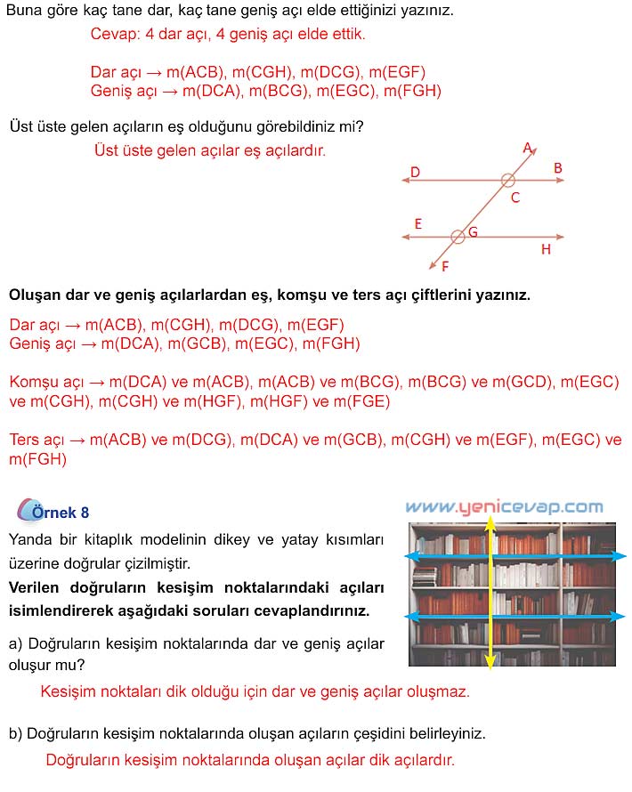 5. Sınıf Matematik 1. Kitap Sayfa 55 56 57 58 Cevapları Meb