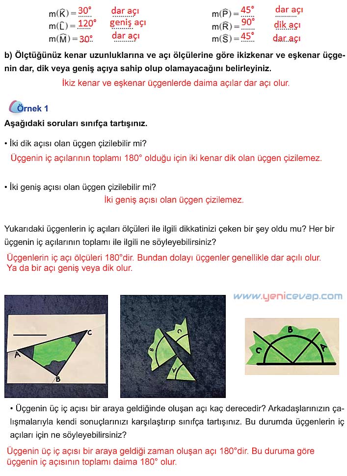 5. Sınıf Matematik 1. Kitap Sayfa 69 70 71 72 Cevapları Meb