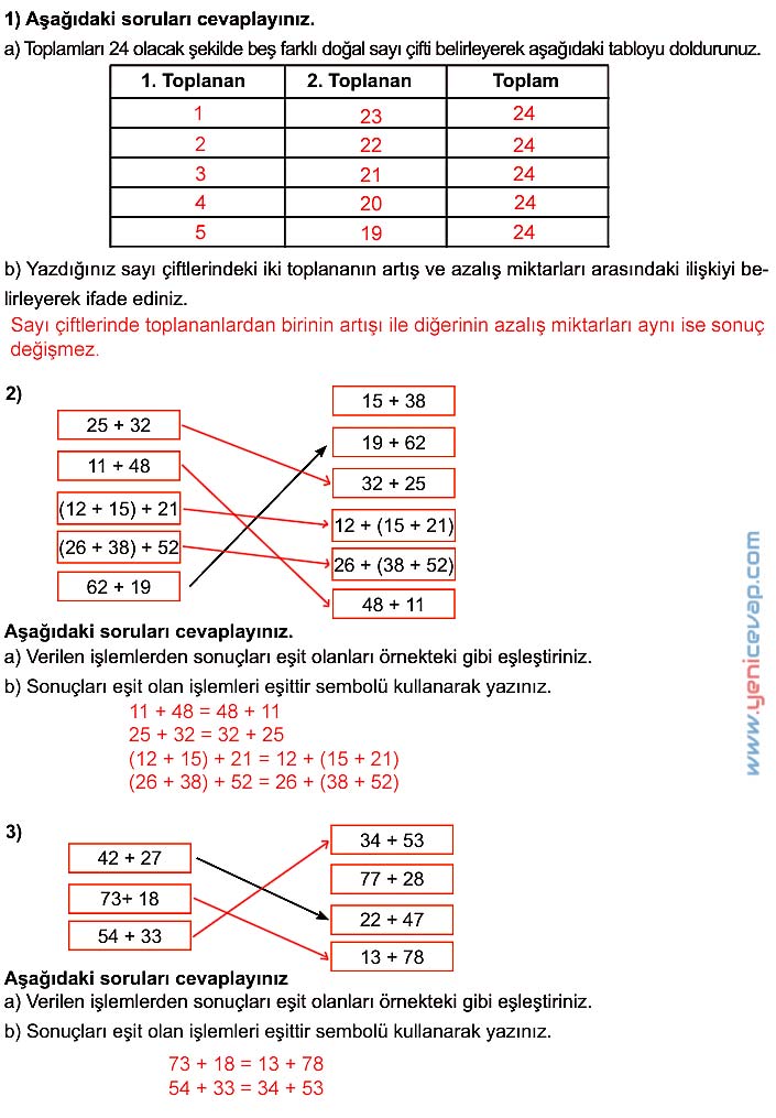 5. Sınıf Matematik 2. Kitap Sayfa 112 113 116 117 Cevapları Meb